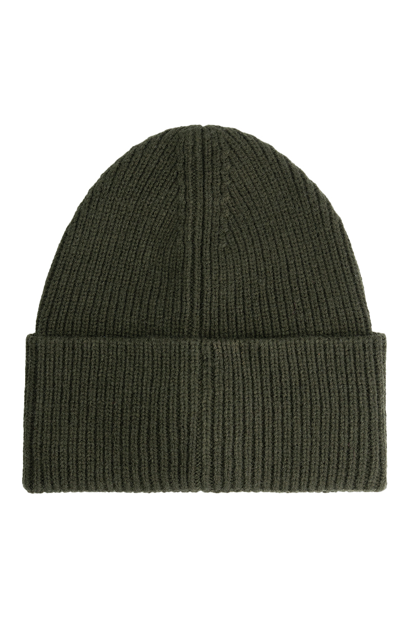 Nikkie Round Patch Beanie Groen-1 2