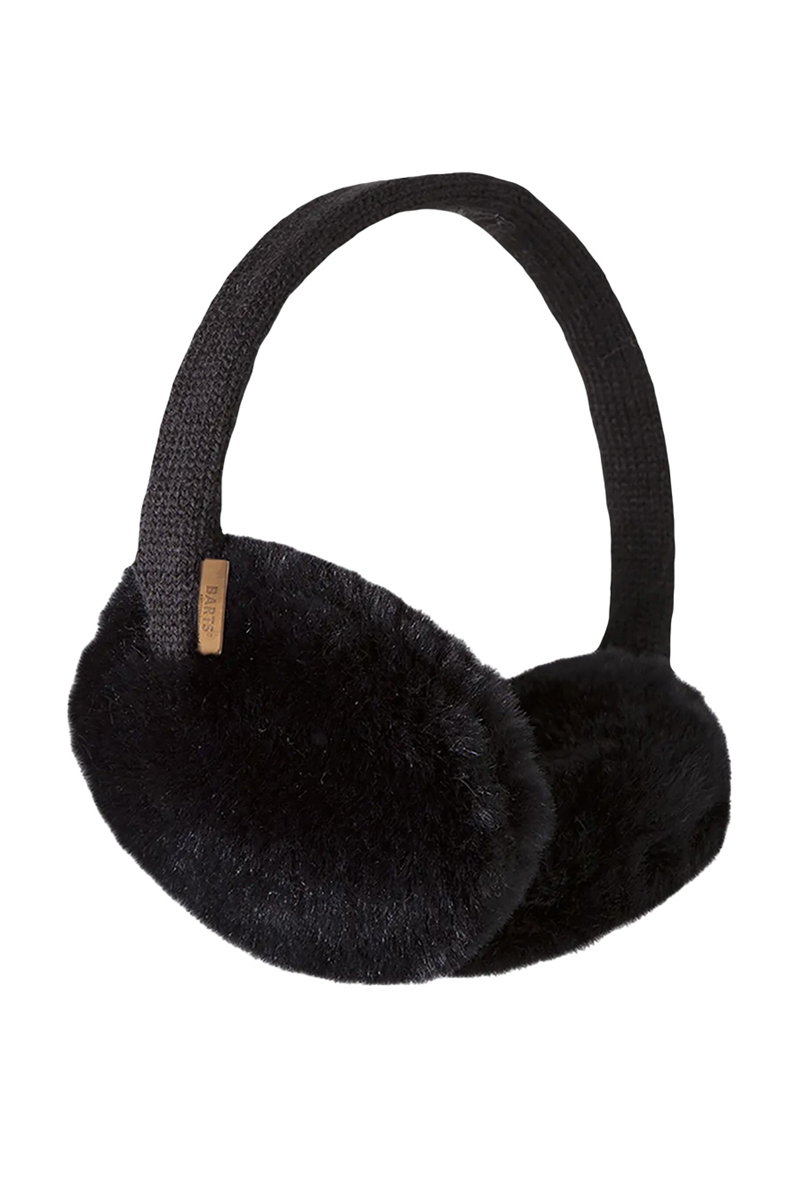 Barts Plush Earmuffs 00178276 Zwart-1 1