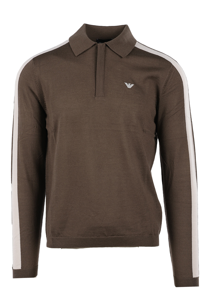 Emporio Armani PULLOVER bruin/beige-1 1