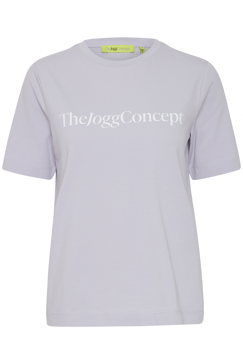 The Jogg Concept JC SIMONA LOGO TSHIRT - JERSEY Paars-1 1