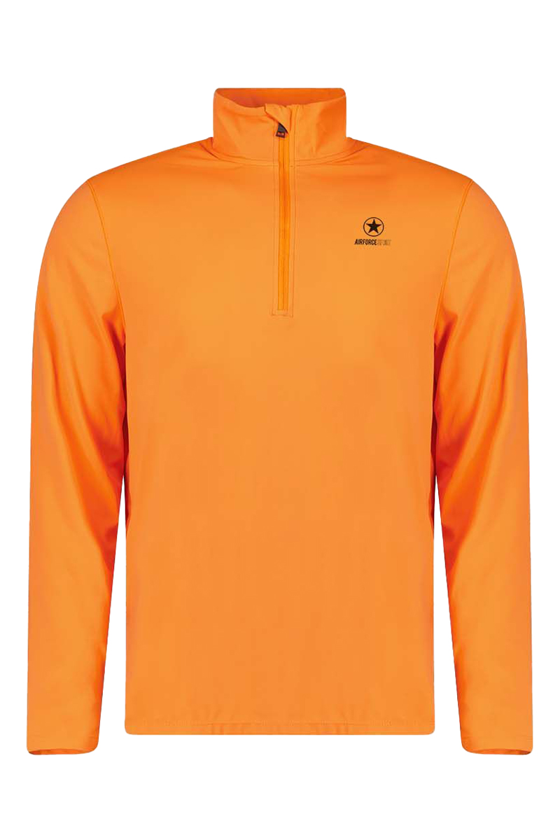 Airforce BASIC ZIP PULLY Oranje-1 1