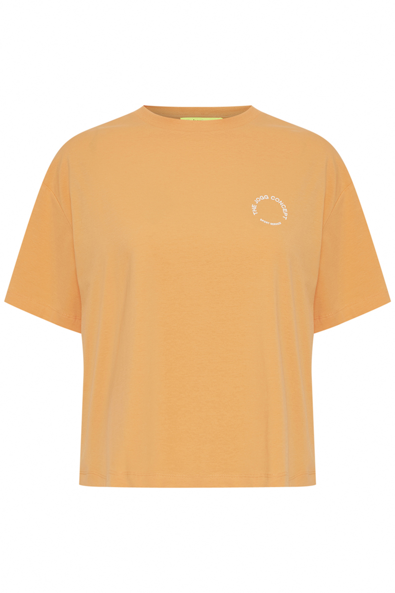 The Jogg Concept JC SIMONA BOX TSHIRT - JERSEY Oranje-1 1