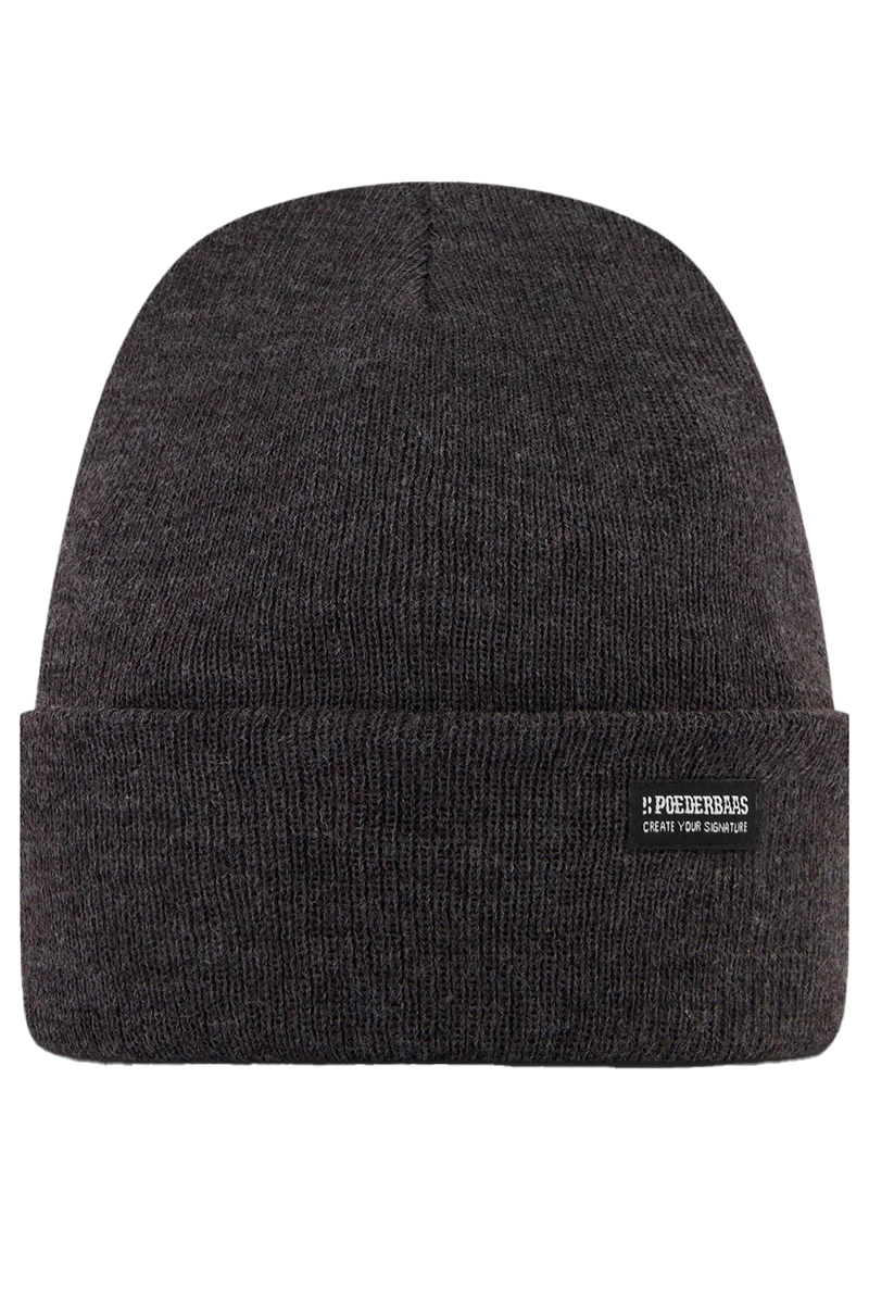 Poederbaas PARK BEANIE Grijs-1 1