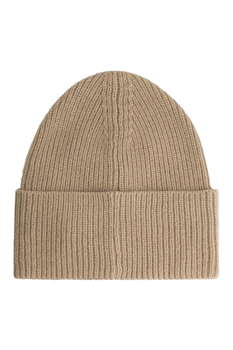 Nikkie Round Patch Beanie bruin/beige-1 2